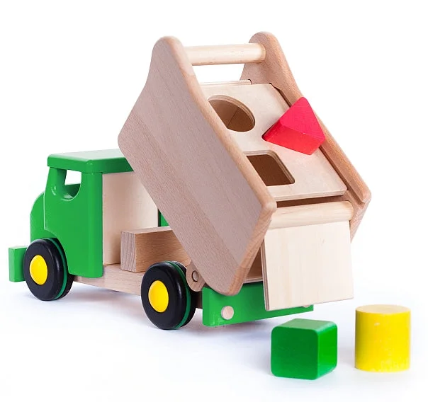 Bajo Green Tipper Shape Sorter