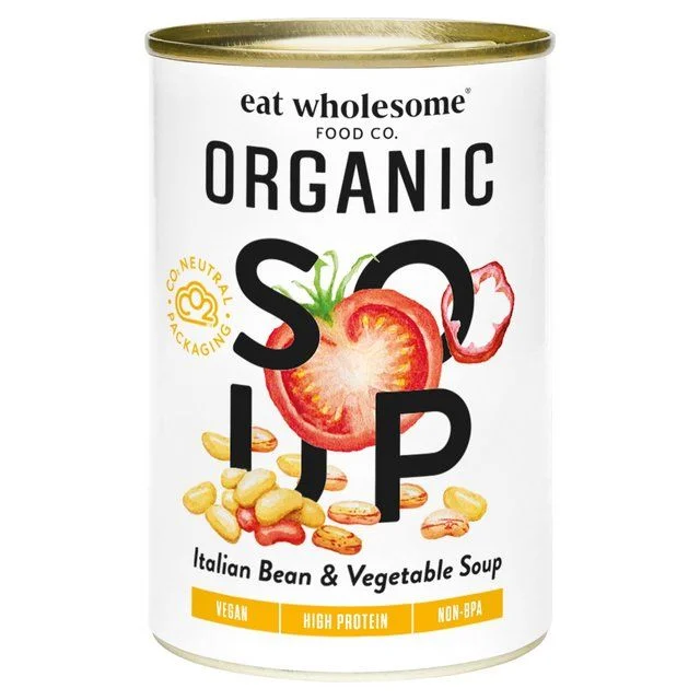 Eat Wholesome Organic Bean & Vegetable Soup   400g