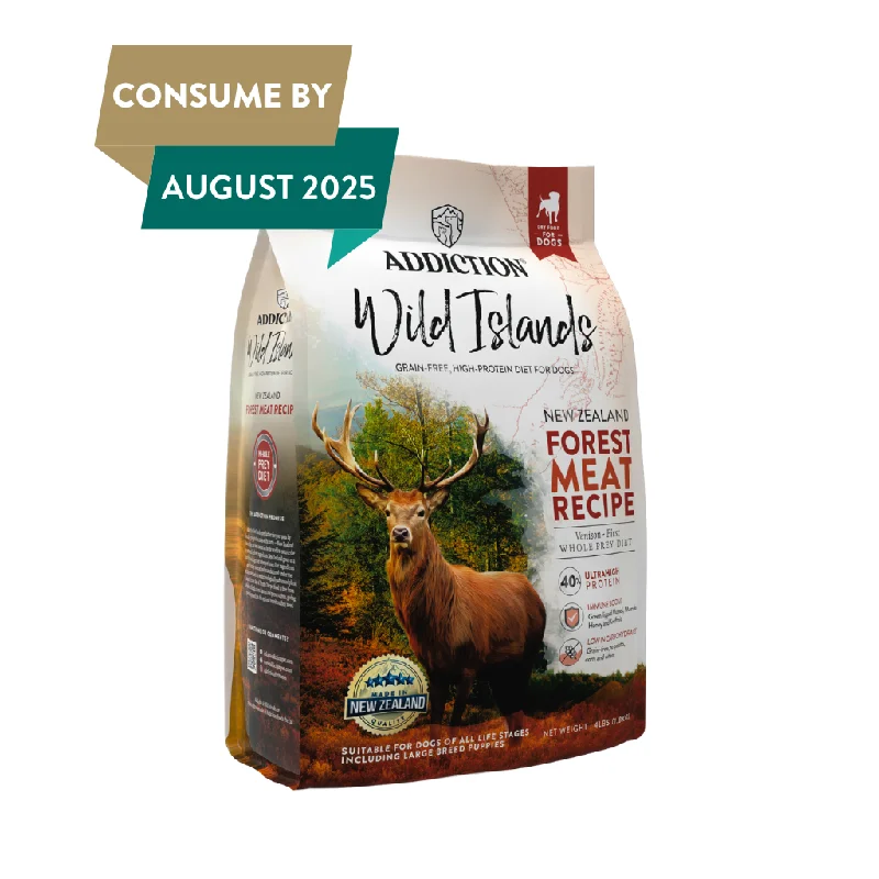 Addiction Wild Islands Forest Meat Premium Venison Recipe Dry Dog Food