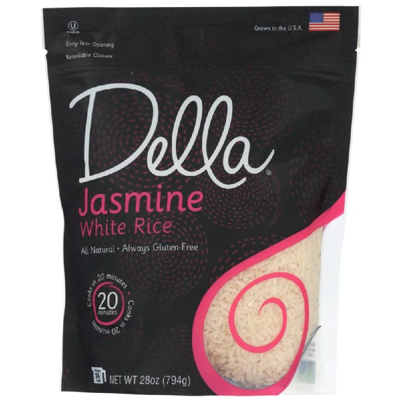 Della Gourmet - Rice Jasmine White Rice, 28 oz