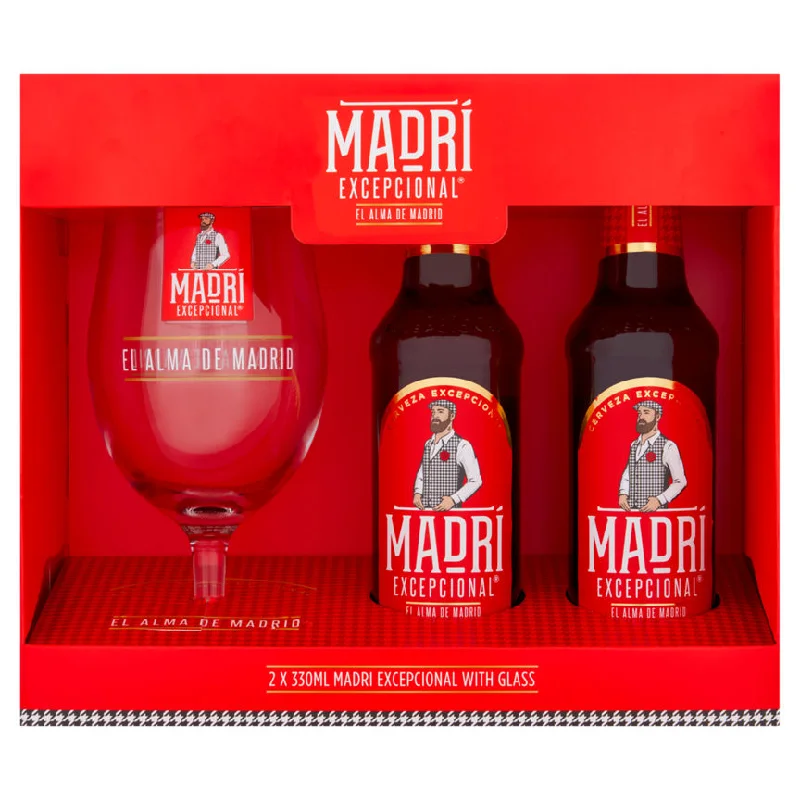 Madri Excepcional 2 x 330ml Gift Set