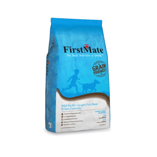 FirstMate Pet Foods Wild Pacific Caught Fish & Oats Formula Dry Dog Food