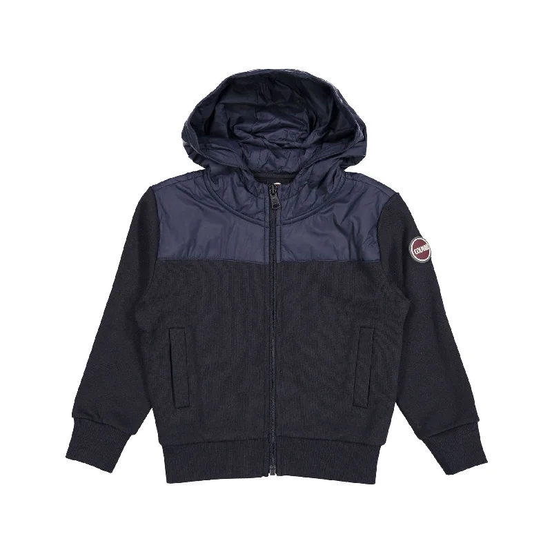 Colmar Navy Zip Up Sweat Jacket