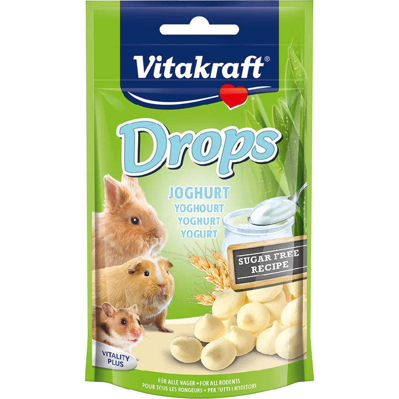 Vitakraft Drops Yoghurt for Small Animals 75g