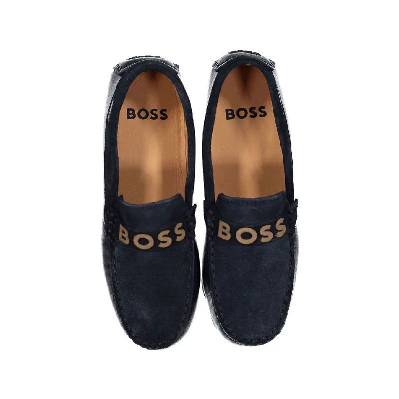 Hugo Boss Navy Boss Loafers