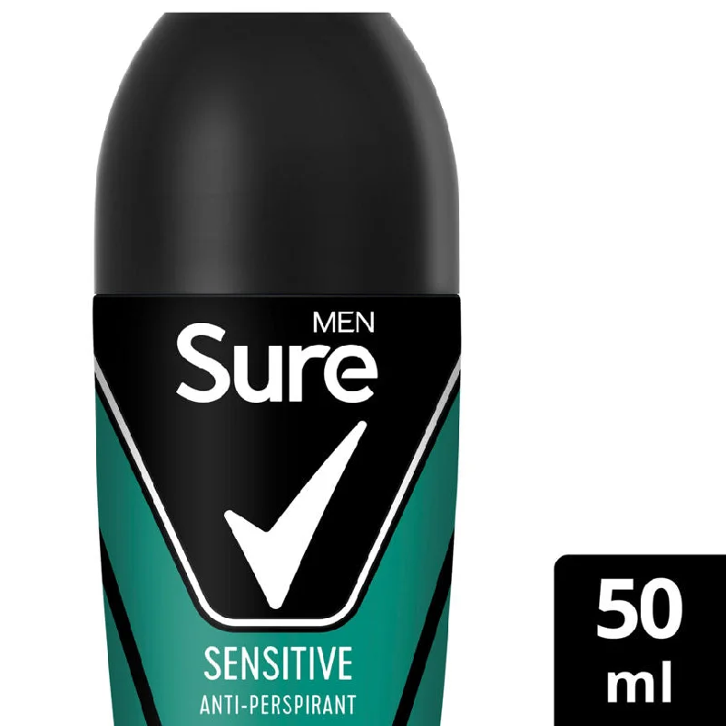 Sure Antiperspirant Roll On Sensitive 50 ml