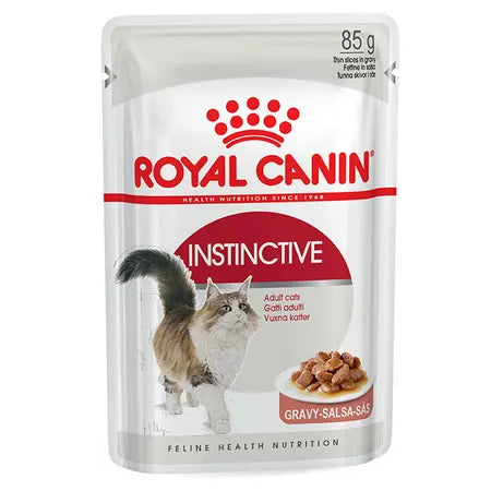    - Weight management cat food  Royal Canin Adult Instinctive Gravy Pouches Cat Food 12x85g