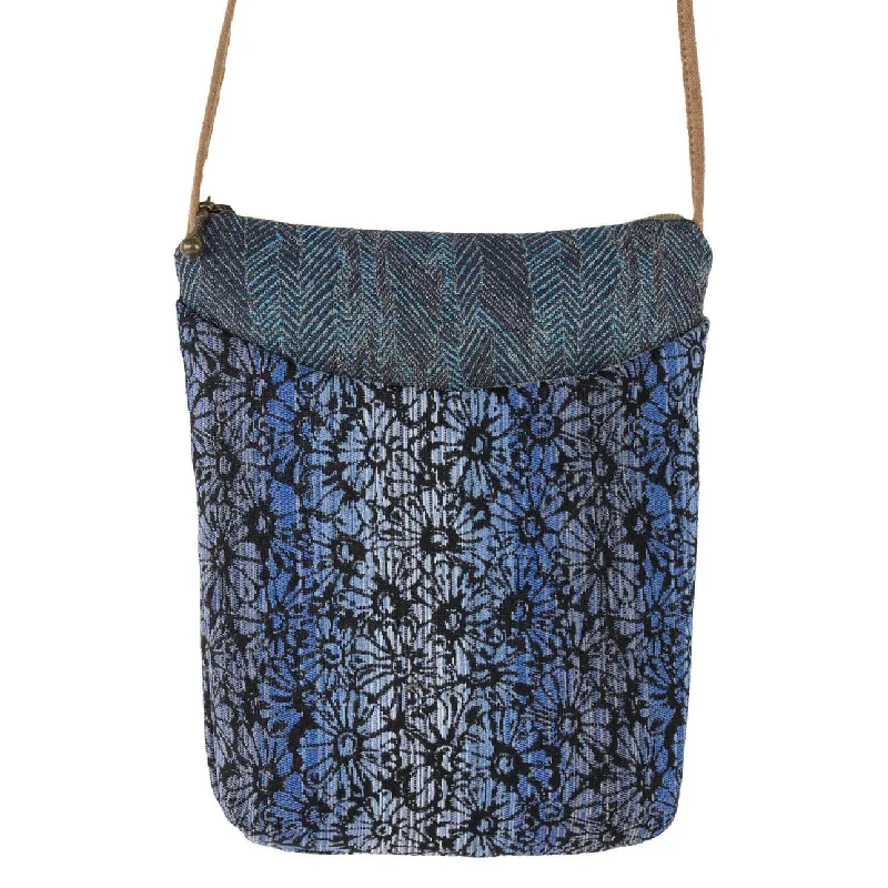 Busy Bee Crossbody- Wildflower Blue