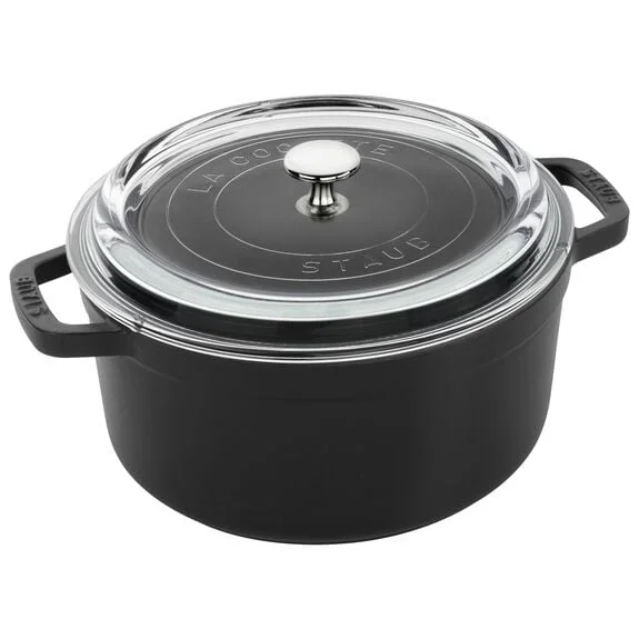 4 Qt Round Glass Lid Cocotte