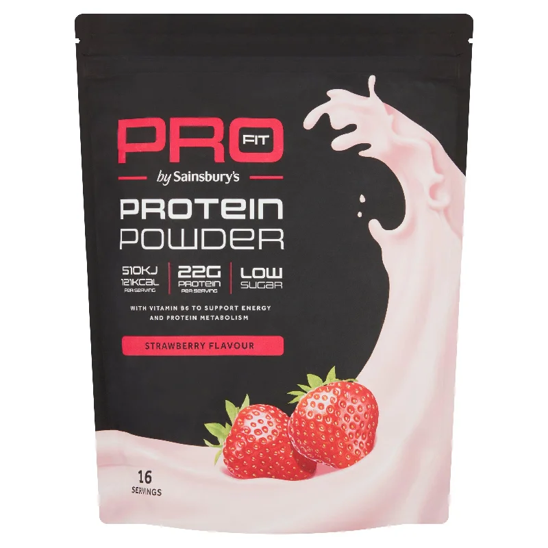 Sainsbury's Pro Fit Protein Powder Strawberry Flavour 500g