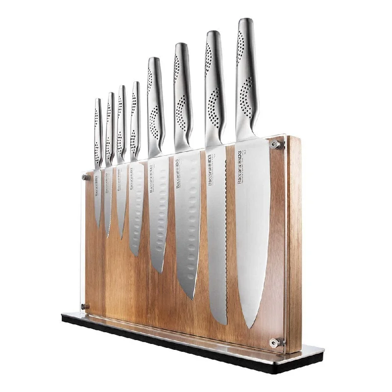 Baccarat iD3 Ryu Knife Block 9 Piece