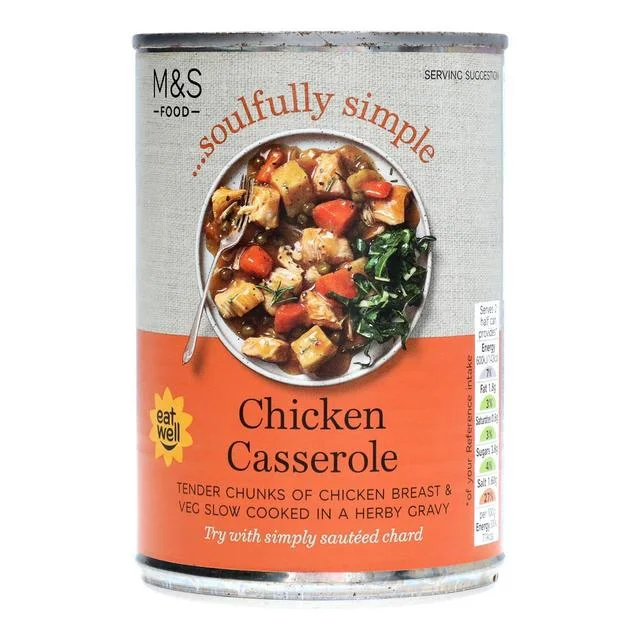 M&S Chicken Casserole   400g