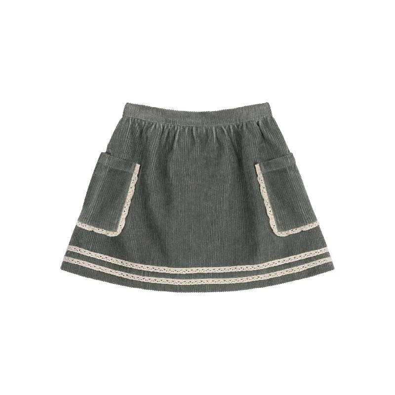 Little Cotton Clothes Beech Cord Organic Margot Skirt