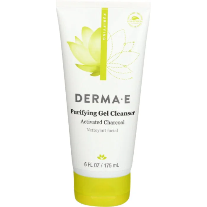 Derma E - Cleanser Purifying Gel, 6 Oz (Pack of 6)