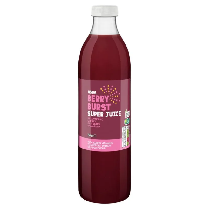 ASDA Berry Burst Strawberry, Cherry, Goji Berry and Guarana