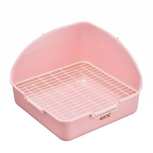 GEX Hinokia Square Toilet Set Pink