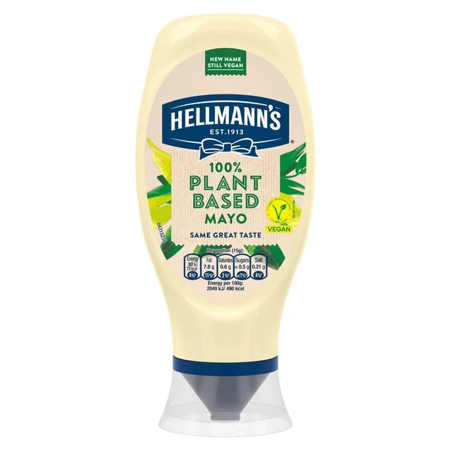 Hellmann's Plant Based Mayonnaise   430ml