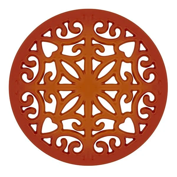 Habitat Cast Iron Trivet Orange