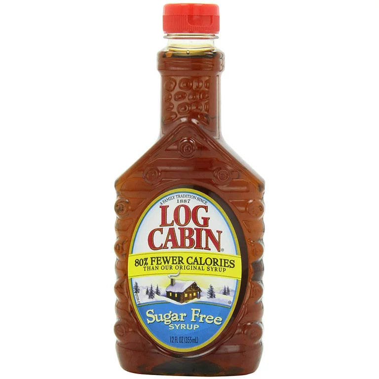 Log Cabin - Sugar-Free Syrup, 12 Fl Oz - Pack of 12