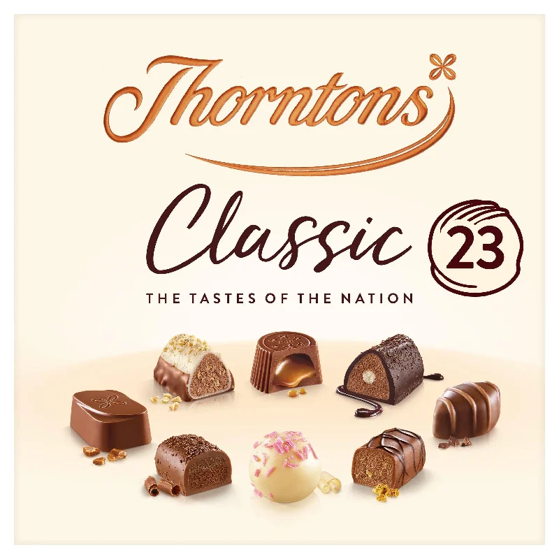 Thorntons Classic Assorted Chocolates Gift Box 262g