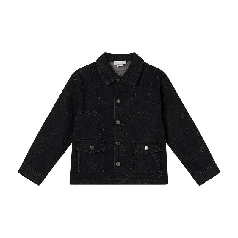 Stella Mccartney Black Denim Jacket