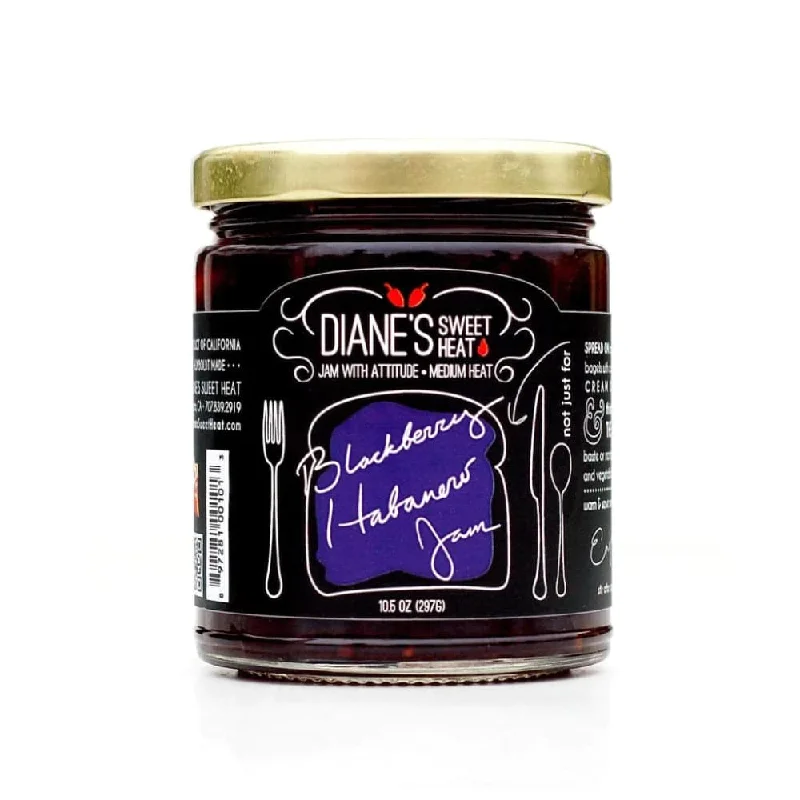 Dianes Sweet Heat - Blackberry Habanero Jam, 10.5 oz