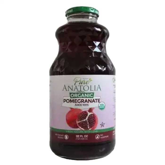 Pure Anatolia - Organic Pomegranate Juice 32 Fo - Pack Of 6