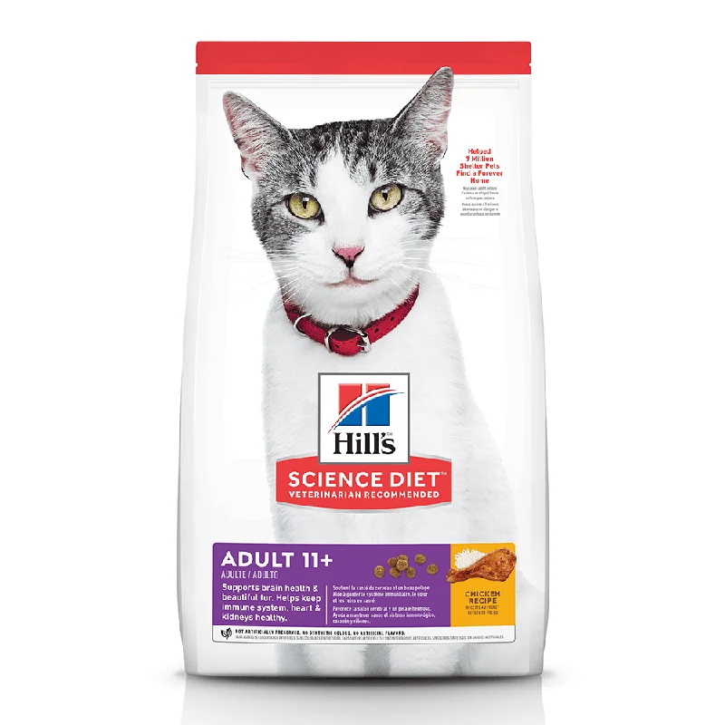 6. **Special Needs**  Hill's Science Diet  Adult 11+ Chicken Recipe Cat Food