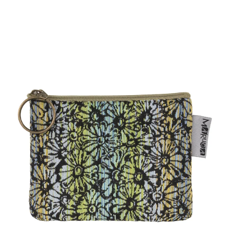 Coin Purse-Wildflower Green