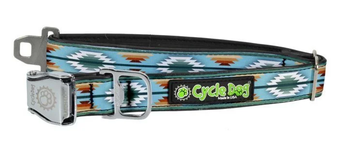 Cycle Dog Collar Metal Camp Fire Blanket