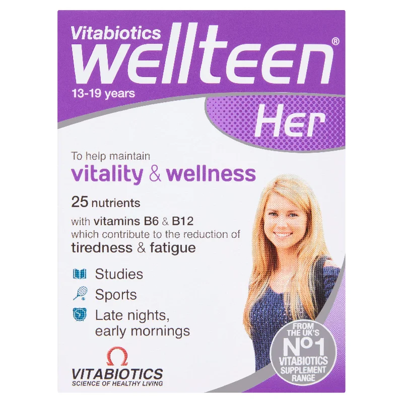 Vitabiotics Wellteen Her, 13-19 Years x30