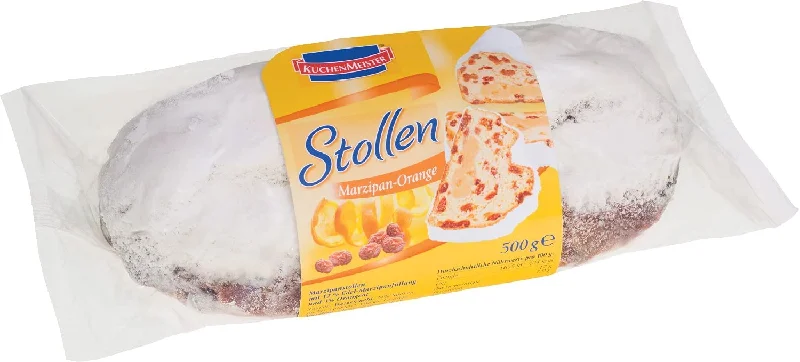 Holiday Marzipan-Orange Stollen