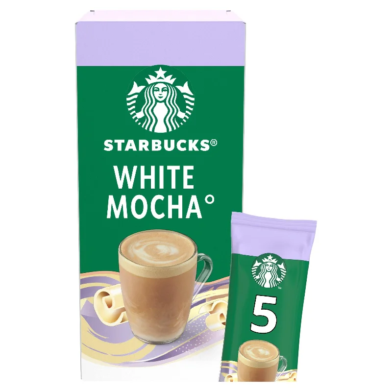 Starbucks Premium Instant White Mocha Sachets 5x24g