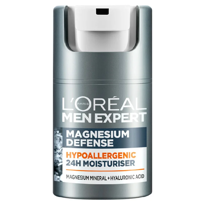 L'Oreal Men Expert Magnesium Defence Hypoallergenic 24H Moisturiser