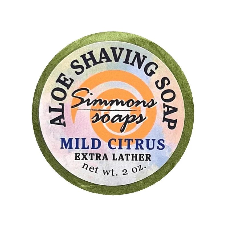 Simmons Natural Mild Citrus Shaving Soap (2 oz) #10085972