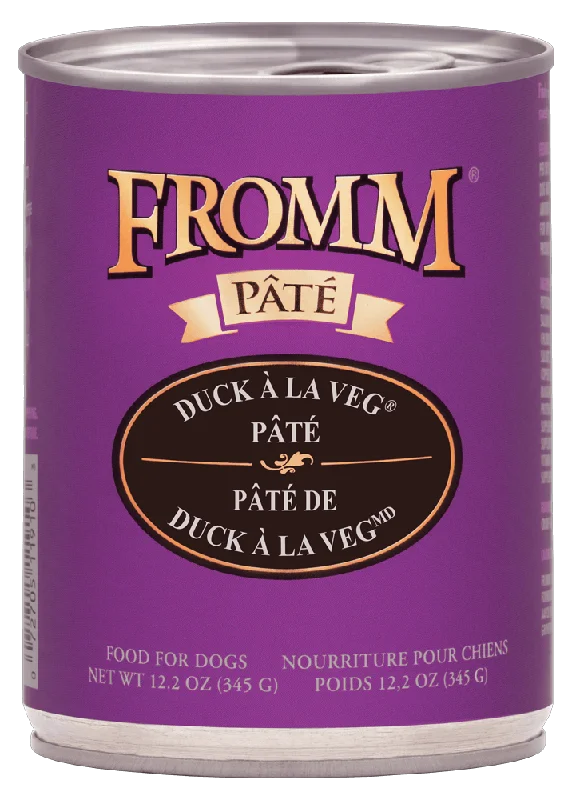 Duck A La Veg Pate Wet Dog Food - 12.2 oz. Can