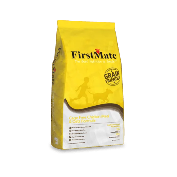 FirstMate Pet Foods Cage Free Chicken Meal & Oats Formula Dry Dog Food