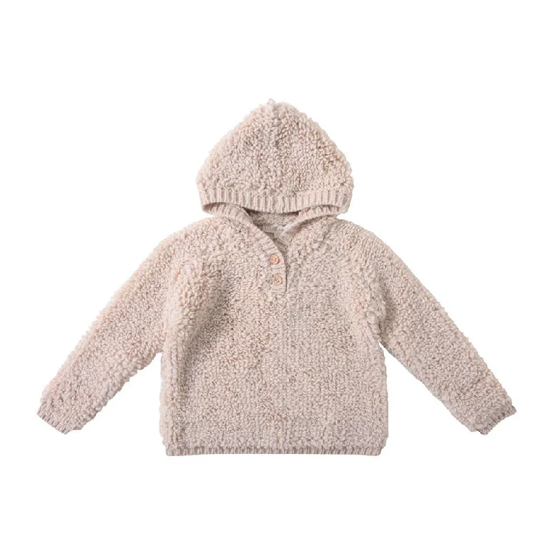 Louise Misha Heather Cream Duali Hoodie