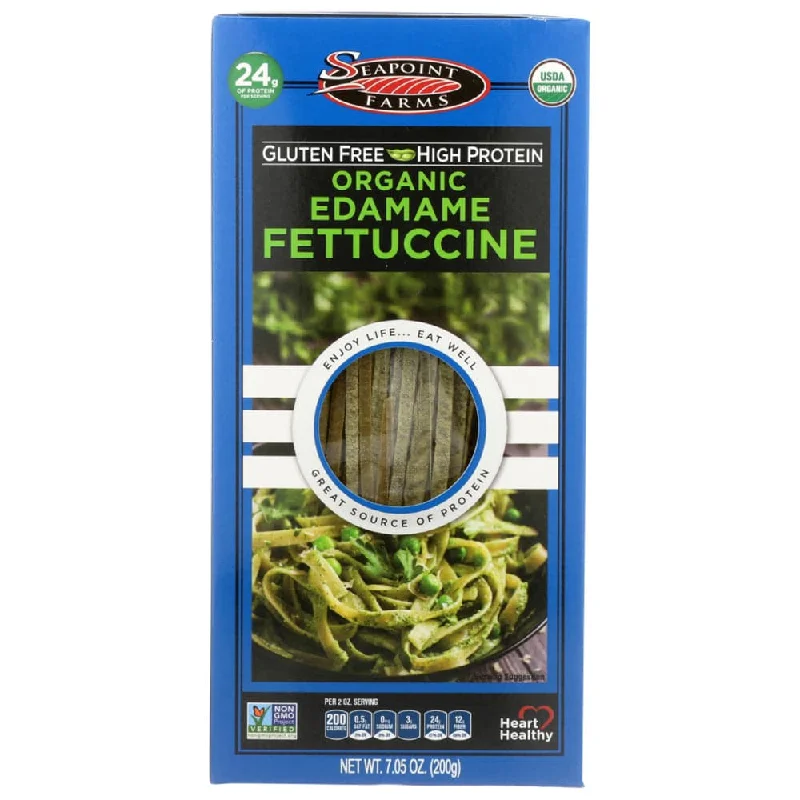 Seapoint Farms - Organic Edamame Fettuccine Pasta