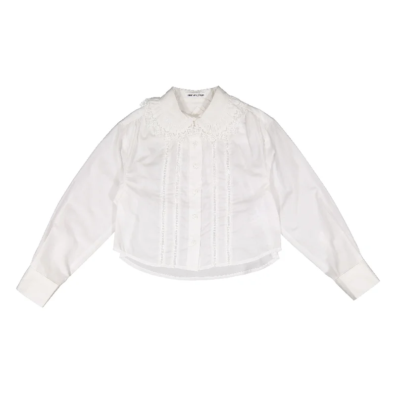 Designers Remix Cream Sandrine Boxy Shirt