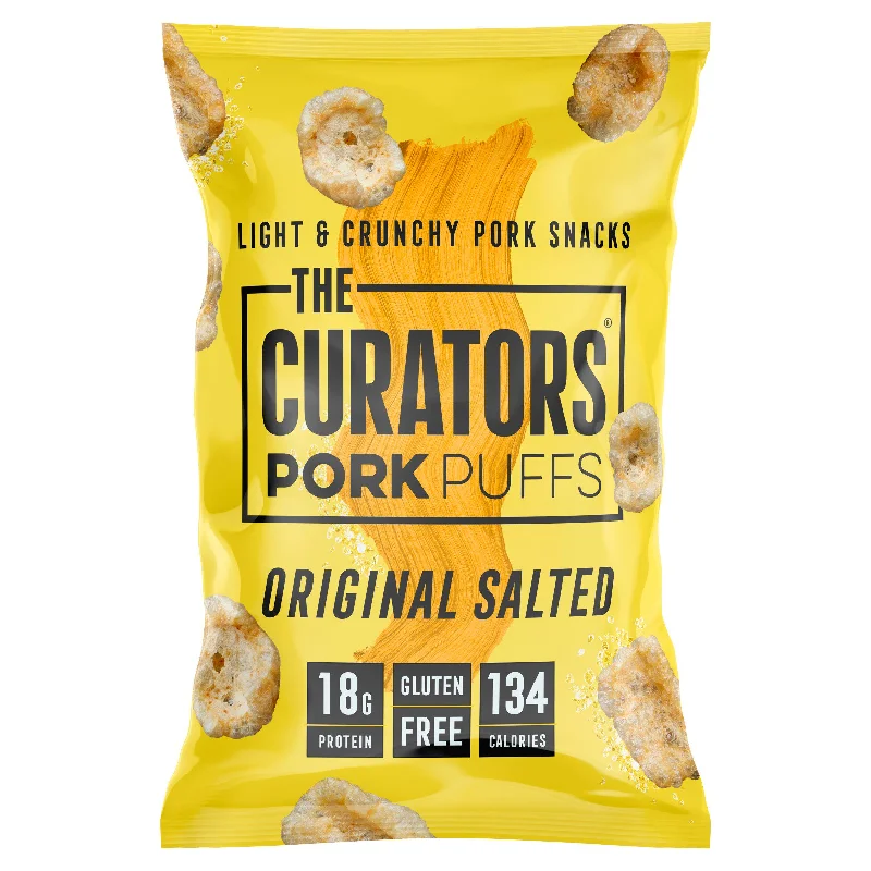 The Curators Pork Puffs Original Salted 25g