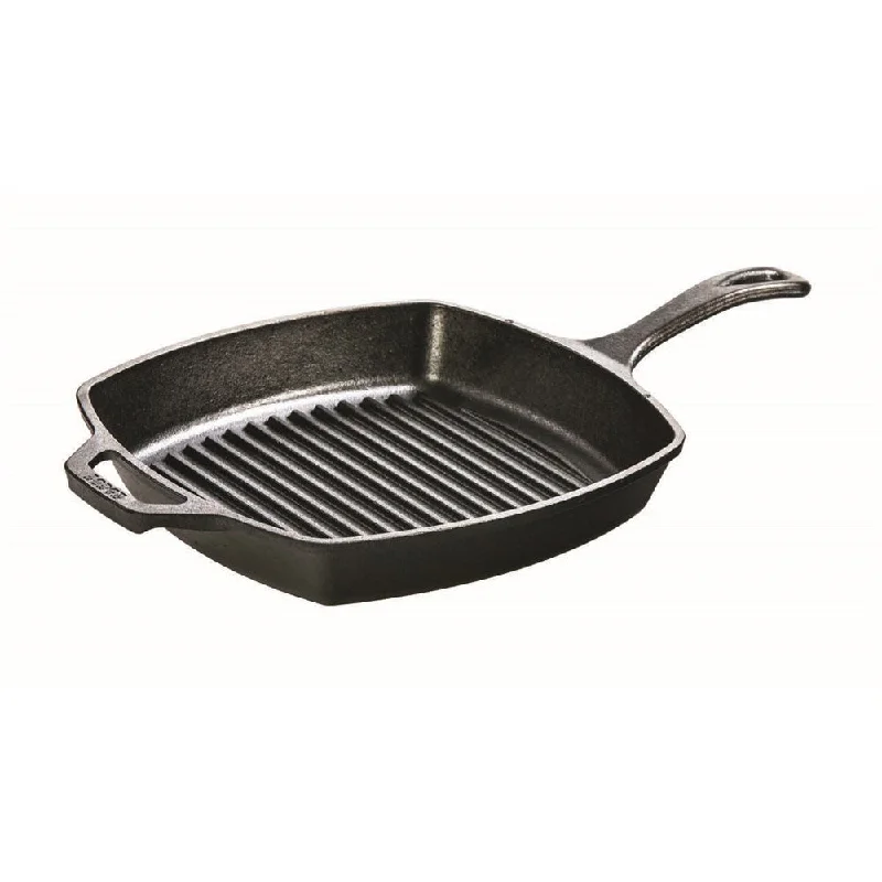 Lodge 27cm Cast Iron Grill Pan