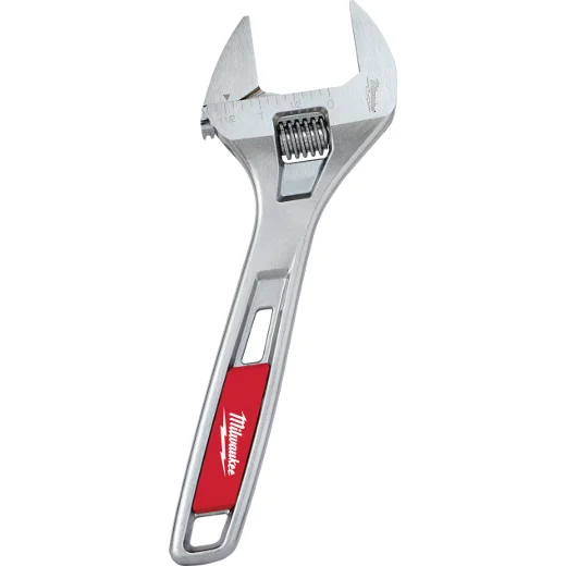 8 In. Wide Jaw Adjustable Wrench