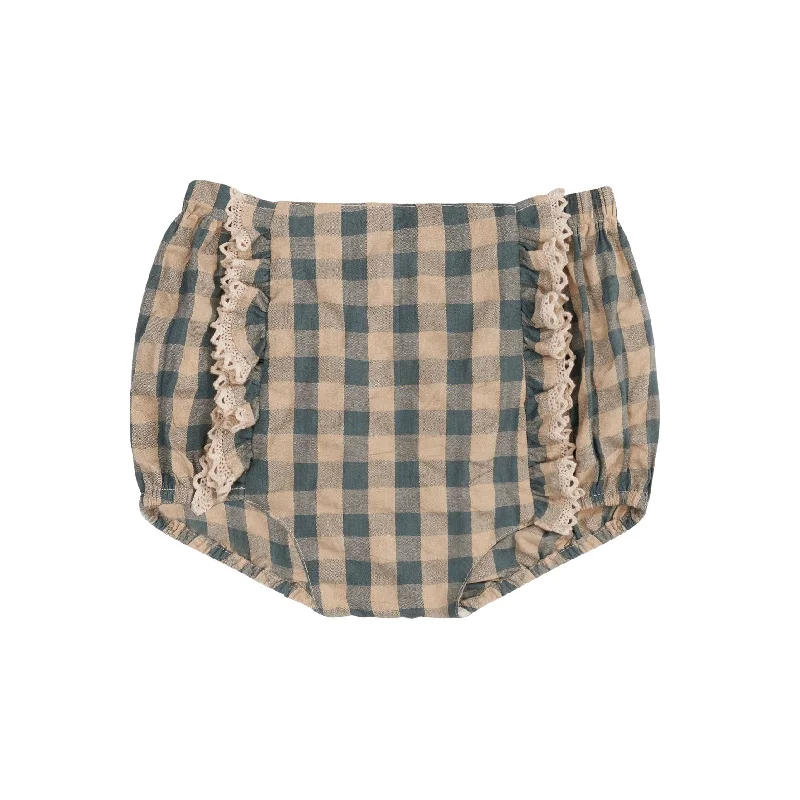 Little Cotton Clothes Seersucker Gingham Fog Organic Dorit Bloomers