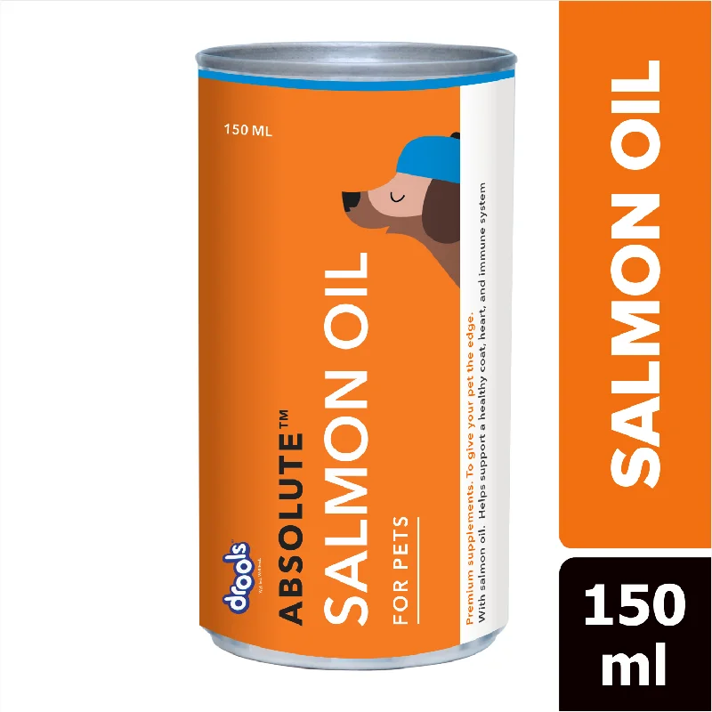 Drools Absolute Salmon Oil Syrup Supplement for Dogs