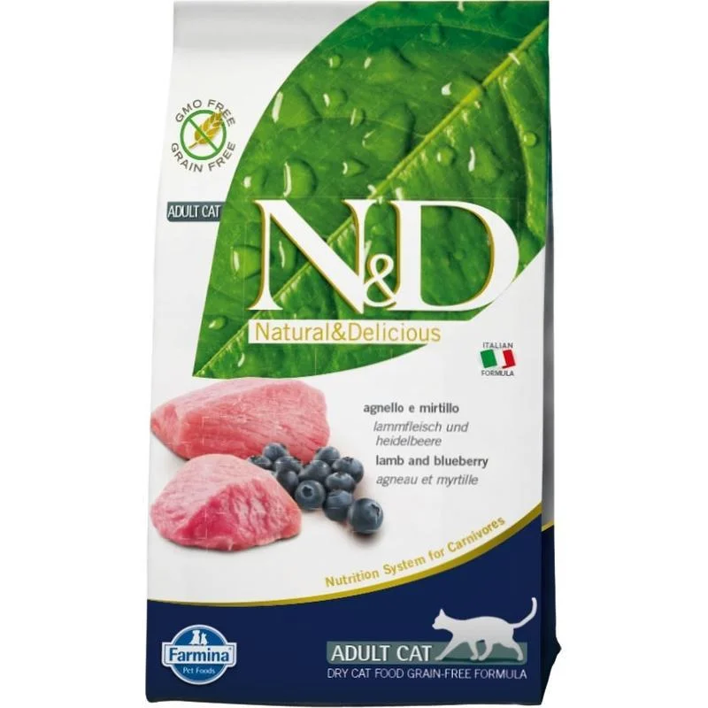 Farmina N&D Grain Free Lamb & Blueberry Adult - 1.5kg