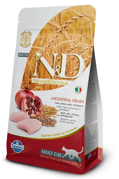 Farmina N&D Low Grain Chicken & Pomegranate Adult - 1.5kg